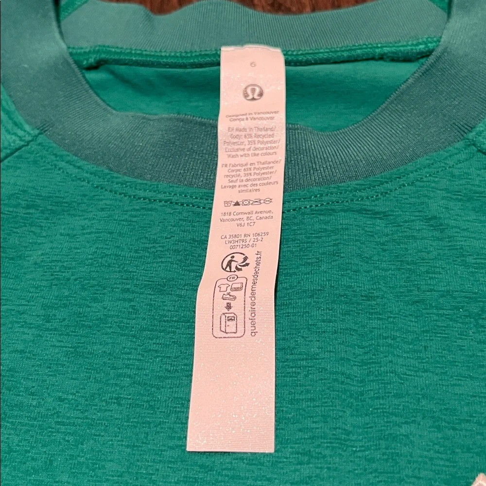 Lululemon NWT Layered Long Sleeve Tennis Club T-Shirt - Picture 6 of 10